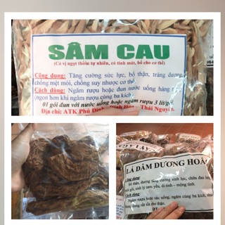 Sâm cau, nhục thung dung, lá dâm dương hoắc