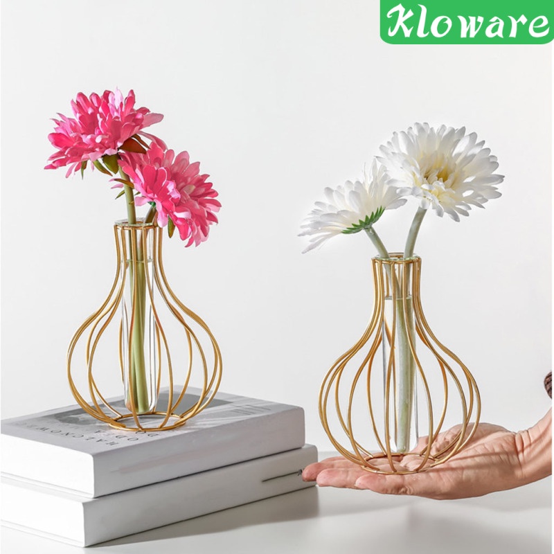 Kính Lọ Hoa Thủy Tinh Dạng Ống Nghiệm Dùng Trang Trí Nhà Cửa / Văn Phòng