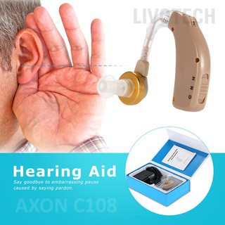 Máy trợ thính pin sạch đeo sau tai Axon C 108