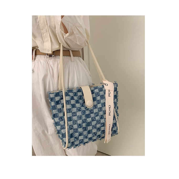 Túi Xách Vải Denim Thời Trang Cho Nữ