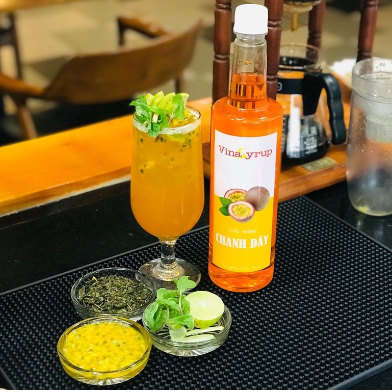 Siro Chanh Dây VinaSyrup 750ml