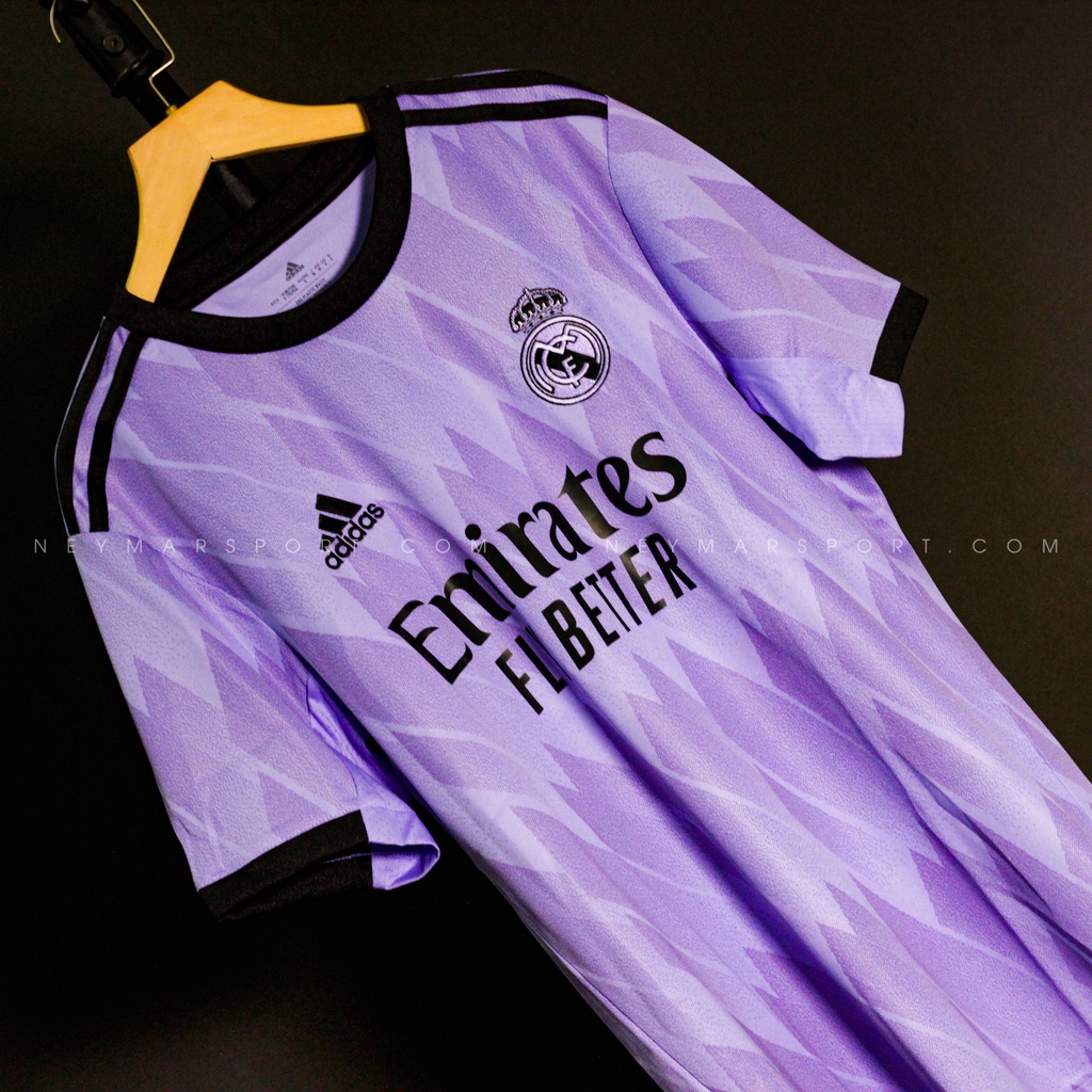 Áo bóng đá chính hãng Real Madrid sân khách 2022/23