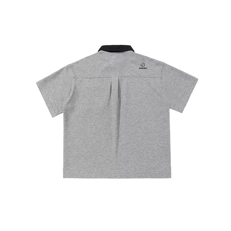 Áo Thun POLO Tay Ngắn Dáng Rộng Thoáng Khí Phong Cách hip hop Thời Trang Mùa Hè Cho Nam