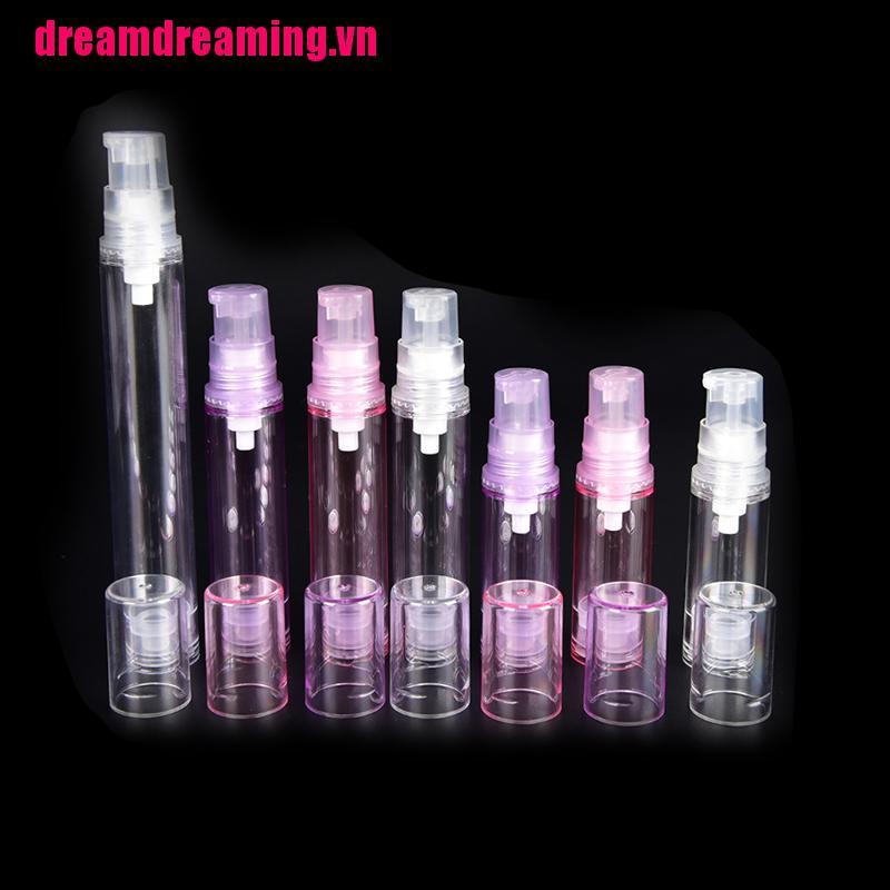 (Hàng Mới Về) 1 Chai Rỗng 5 / 10 / 15ml Dùng Chiết Mỹ Phẩm Du Lịch Tiện Dụng