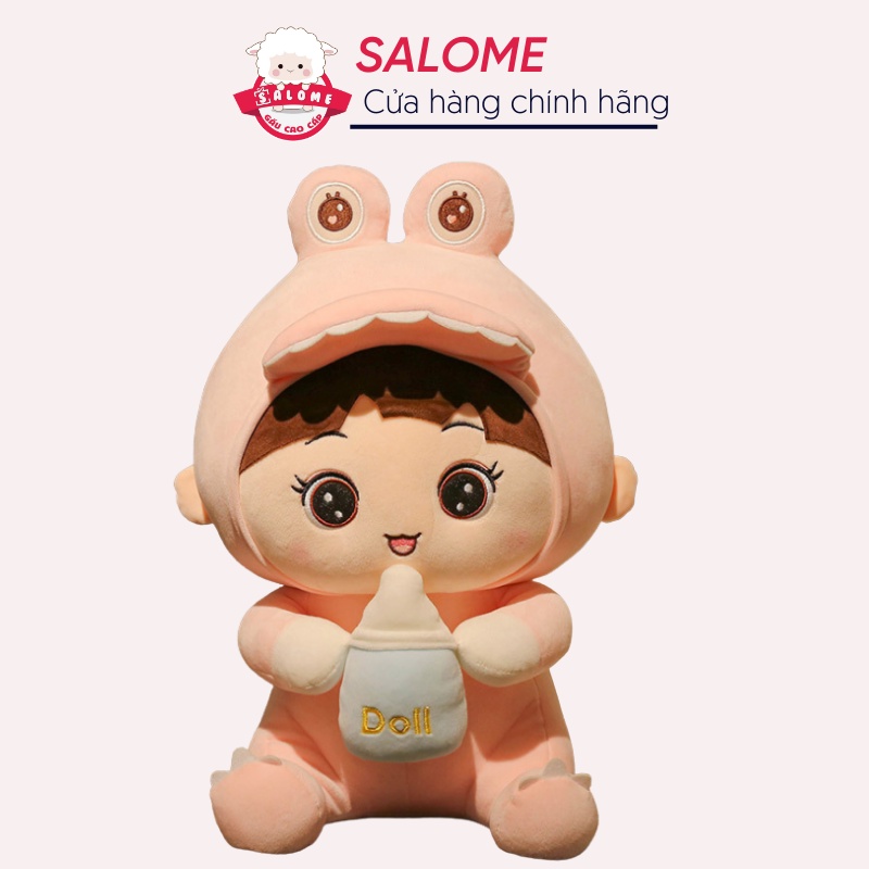 Gấu Bông Em Bé Khủng Long Ôm Bình Sữa SALOME tp HCM