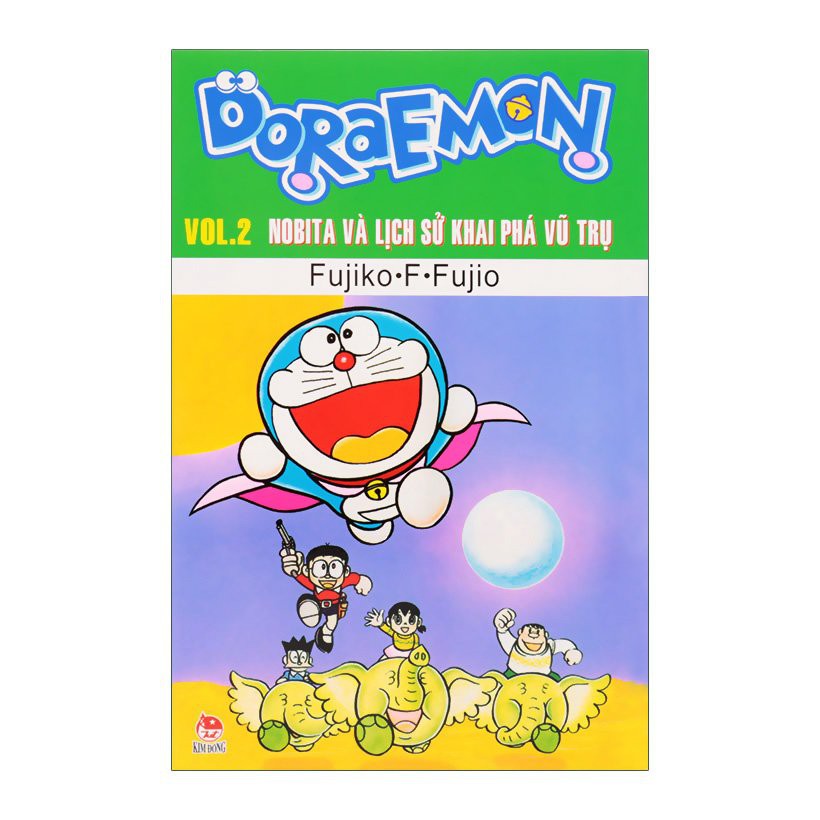 Truyện tranh Doraemon Truyện dài - Tập 2 - Nobita và lịch sử khai phá vũ trụ - NXB Kim Đồng