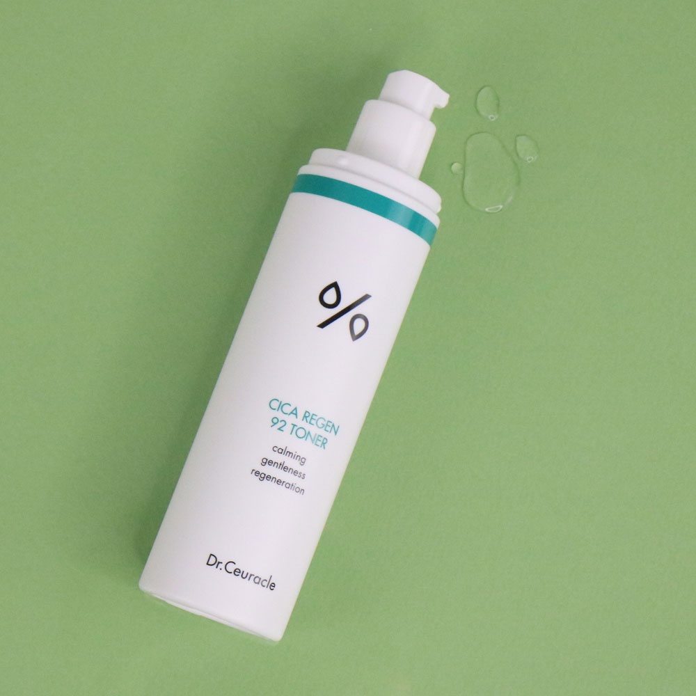 Nước Cân Bằng Dr.Ceuracle Cica Regen 92 Toner Chiết Xuất Rau Má Làm Dịu Làn Da 120ml