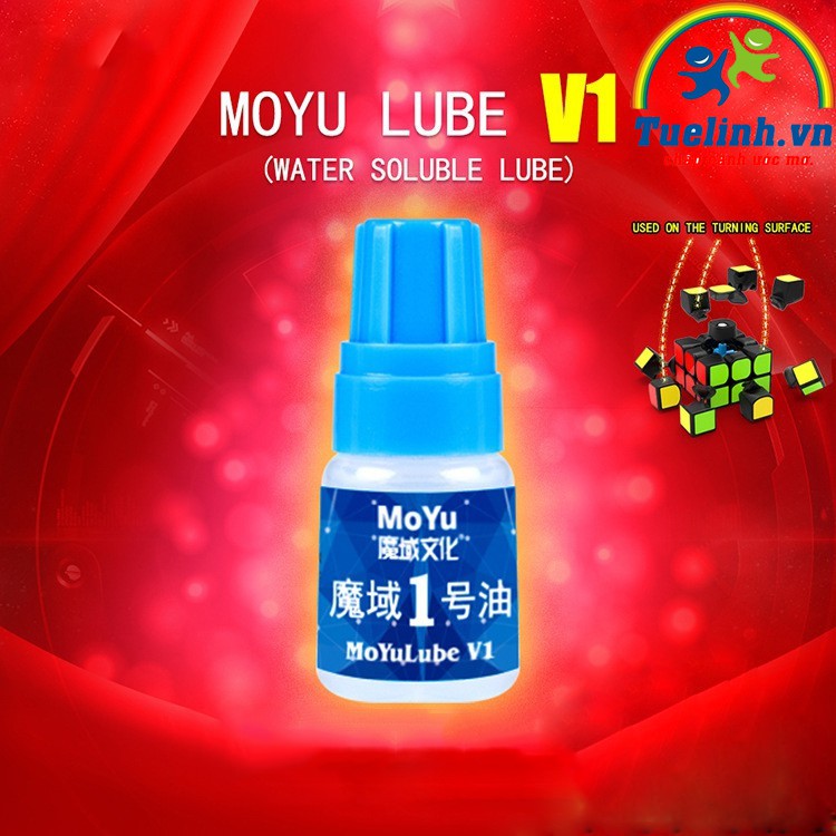 Silicon Dầu Bôi Trơn Rubik Moyu Lube V1/V2 5ml.tuelinh.vn
