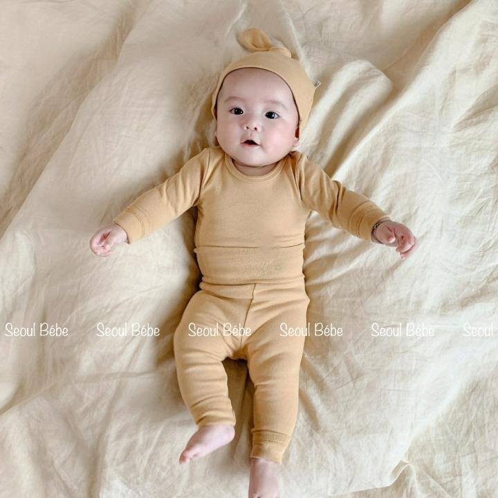 Bộ bodysuit Pulpul cho bé 5-12kg hãng Peekaboo không kèm mũ