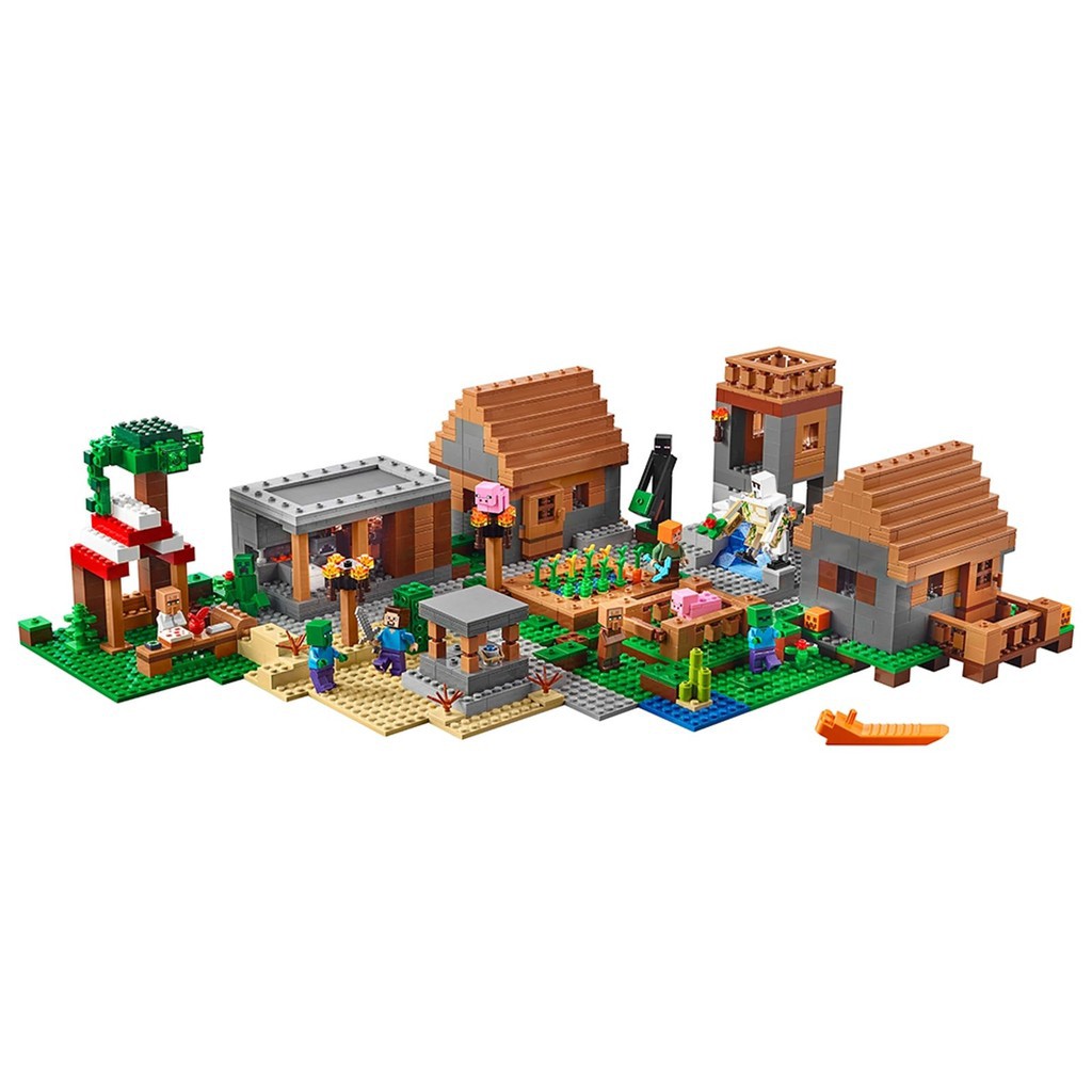 Bộ đồ chơi xếp hình lego My World LANLAN KIDS LB600 gồm 778 chi tiết cho bé vui chơi