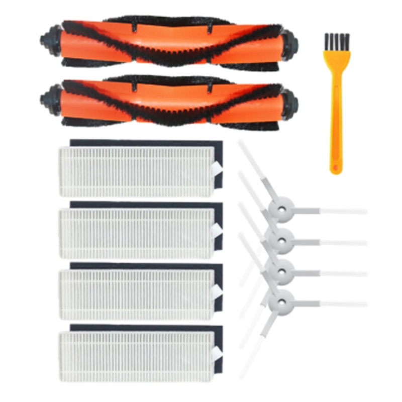 1 Bộ Bàn Chải Chính + Tấm Lọc Hepa Cho Robot Hút Bụi Xiaomi Mijia G1 Mjx1 Mi