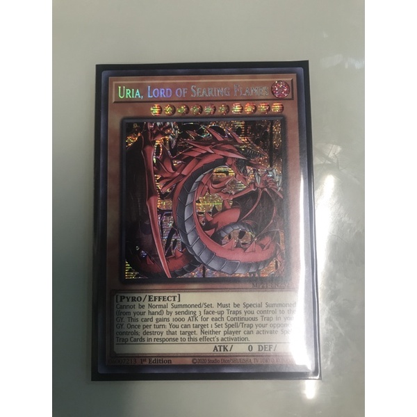 Thẻ bài yugioh Set tà thần Uria, Raviel, Hamon prismatic secret rare mp21