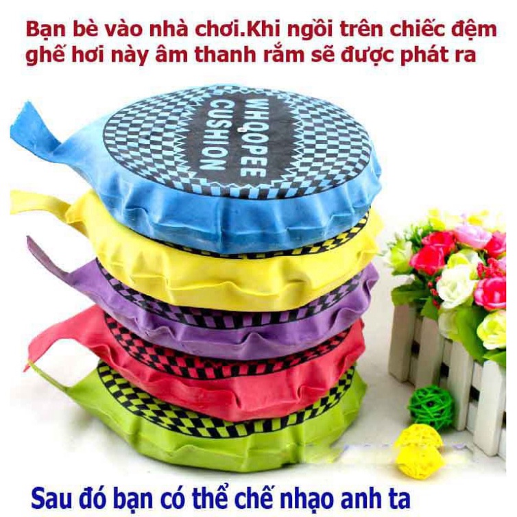 Miếng đệm tao tiếng đánh rắm màu ngẫu nhiên ĐỆM NGỒI TẠO TIẾNG RẮM