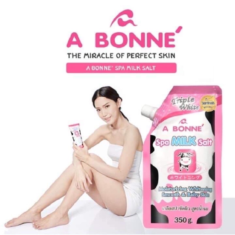 01 Gói Muối Tẩy Tế Bào Chết A BONNE SPA Thái Lan 350gr