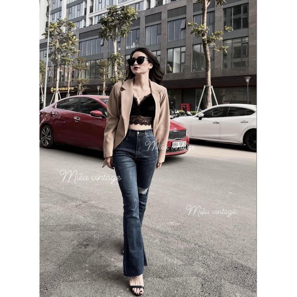 Áo bra nhung viền ren hàng Quảng Châu