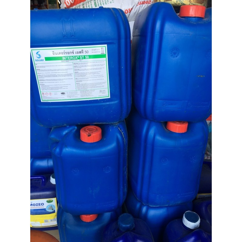  Oxy già, dùng xử lý nước trong môi trường nuôi tôm công nghiệp 35kg/cal