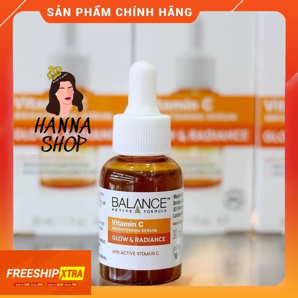 [Freeship]⚡Serum Trắng Da, Mờ Thâm Balance Active Formula Vitamin C Brightening 30ml(nhập khẩu)