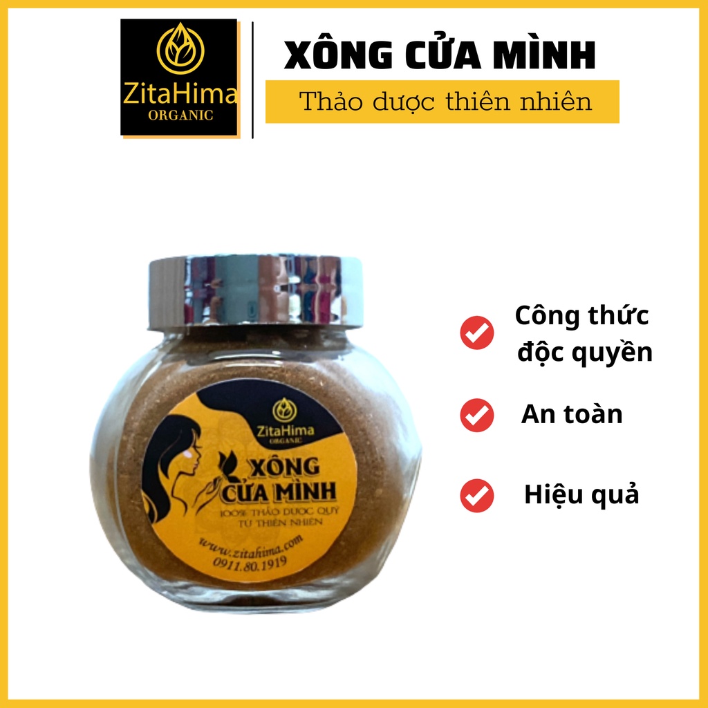 Combo Xông Vùng Kín ZitaHima Cho Bà Mẹ Sau Sanh Cao Cấp