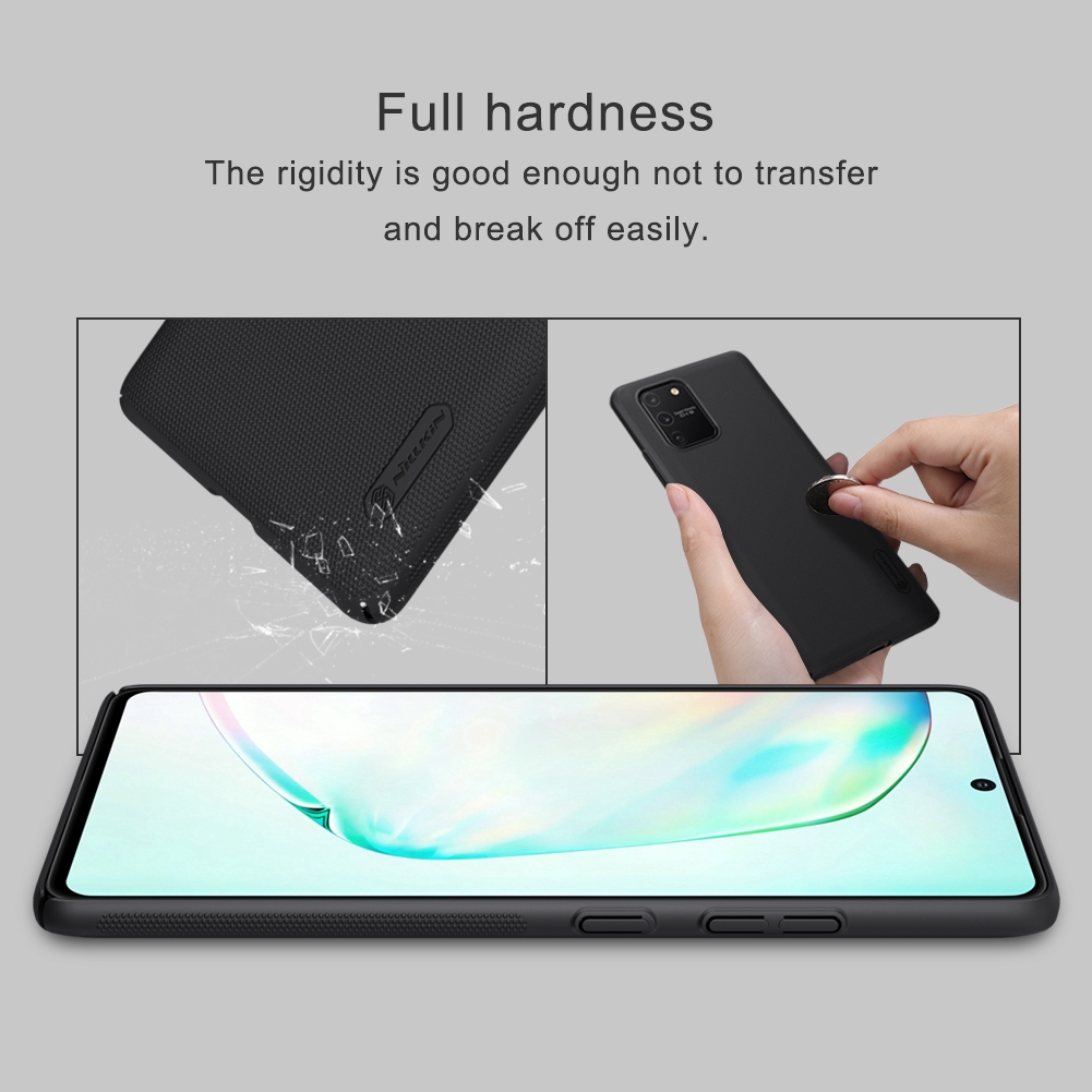 Ốp điện thoại NILLKIN cứng siêu mỏng mặt nhám cho Samsung Galaxy S10 Lite/A91