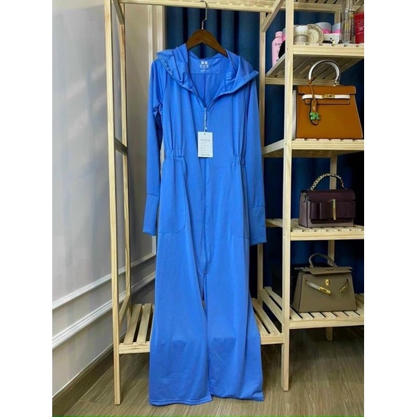 ÁO CHỐNG NẮNG DÀI ,ÁO CHOÀNG NẮNG DÀI UNIQNOCHO NỮ 1LỚP CHẤT KIM CƯƠNG CỰC MÁT DÀY DẶN