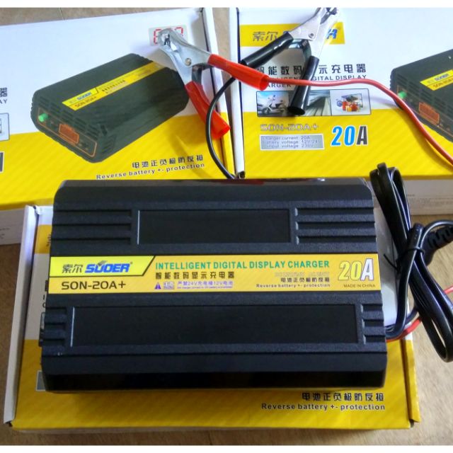 Sạc acquy Son-20A+
