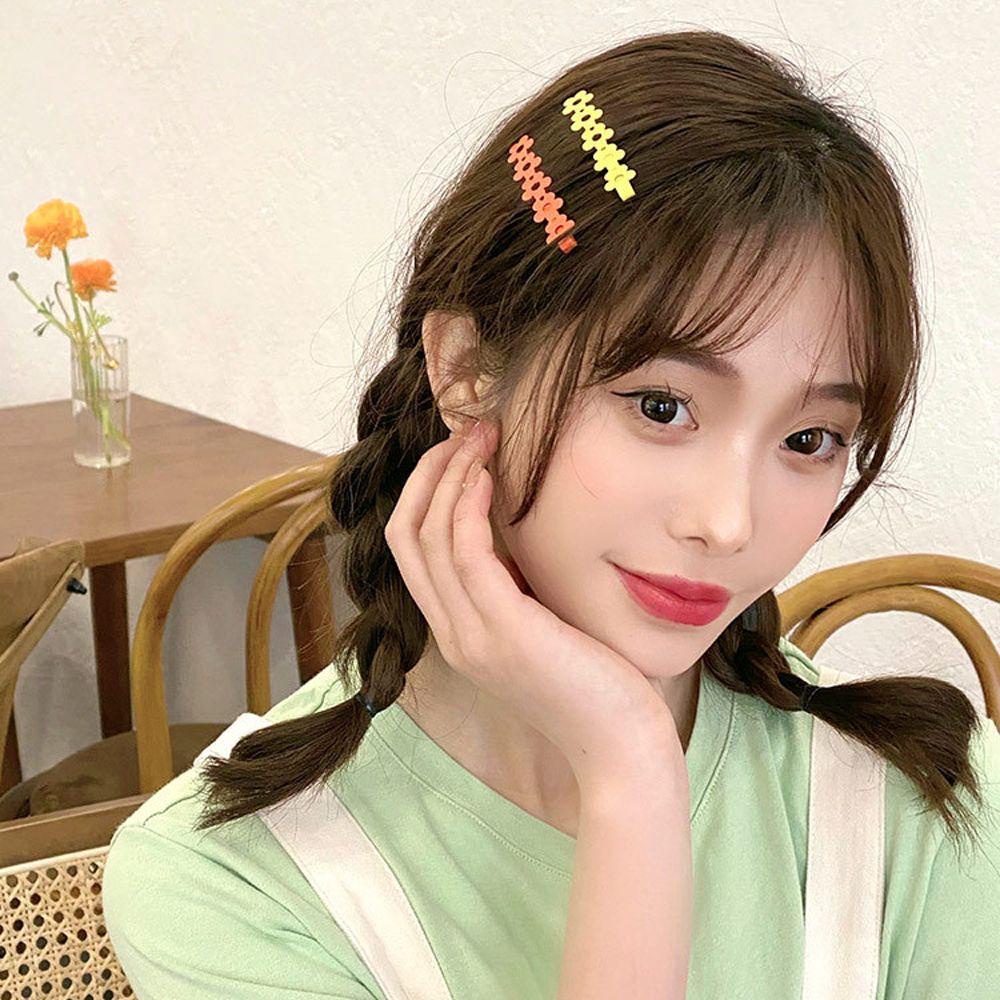 Kẹp Tóc Đính Hoa Màu Sắc Ngọt Ngào Cho Nữ