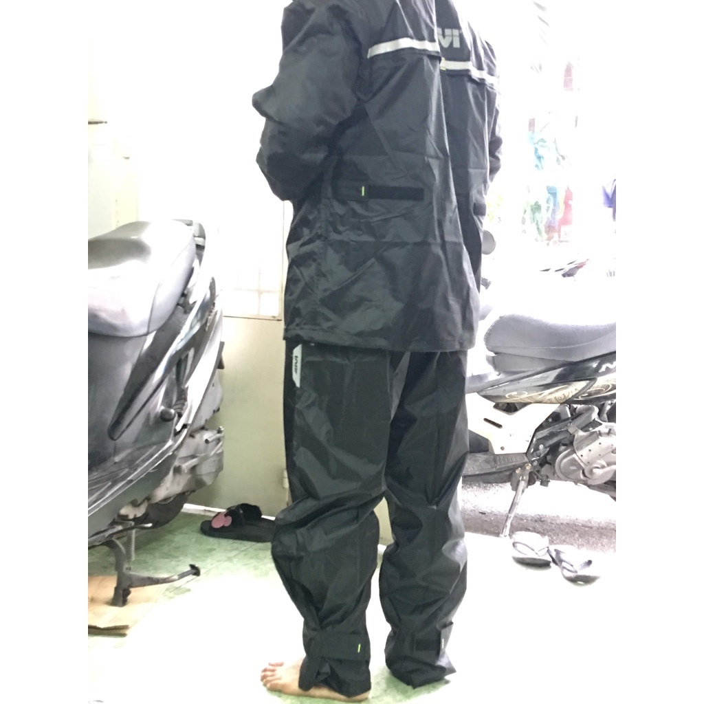 Áo mưa bộ Givi, mẫu RRS04 Rain Suit, bộ áo mưa chống thấm tuyệt đối, hàng Givi chính hãng, mới 100%