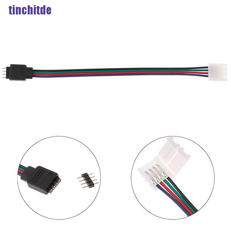 Đầu Nối Dây Đèn LED 4 Chấu 15cm 5050 Rgb