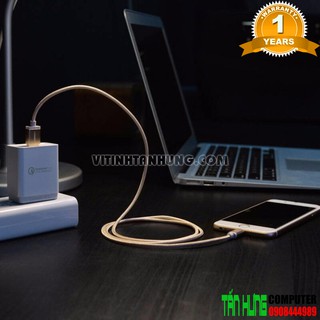 CABLE USB 2.0 SANG LIGHTNING UGREEN 30587