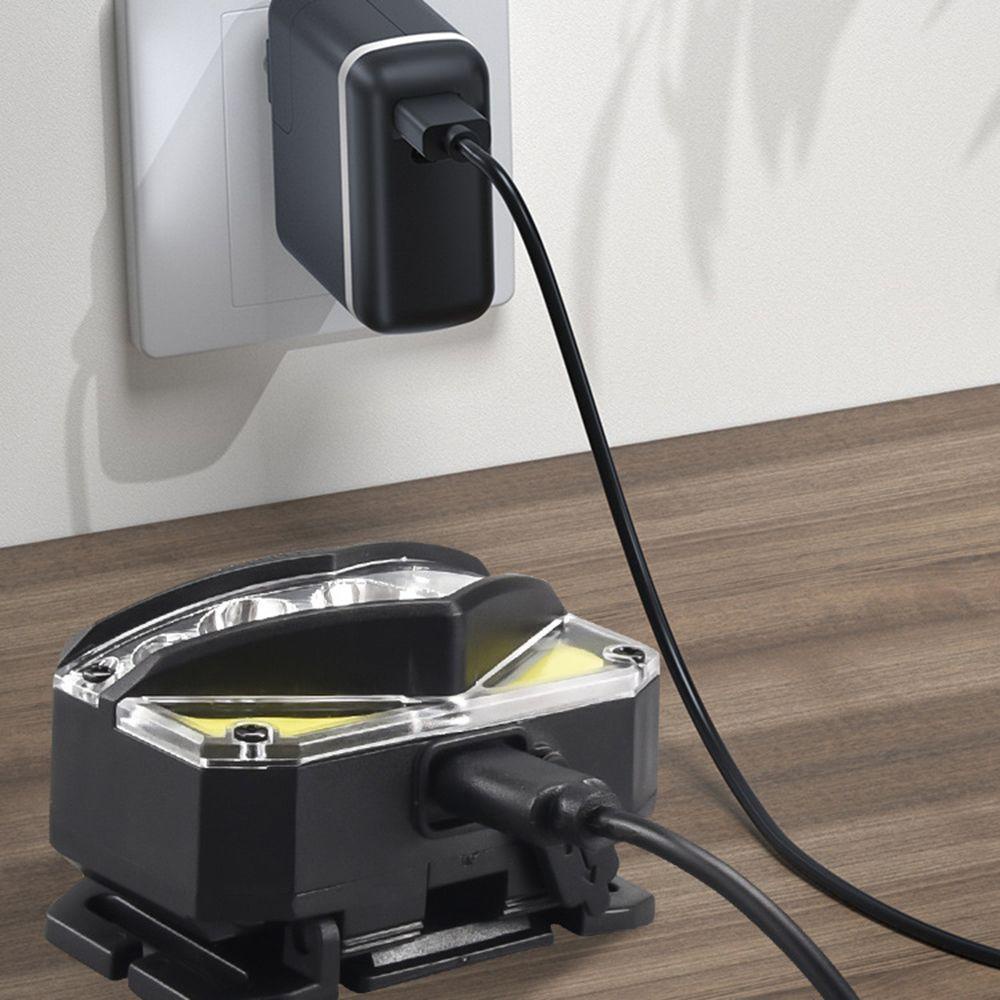 Đèn Pin Đội Đầu Di Động Có Thể Sạc Lại Dùng Khi Đi Bộ Đường Dài / Leo Núi