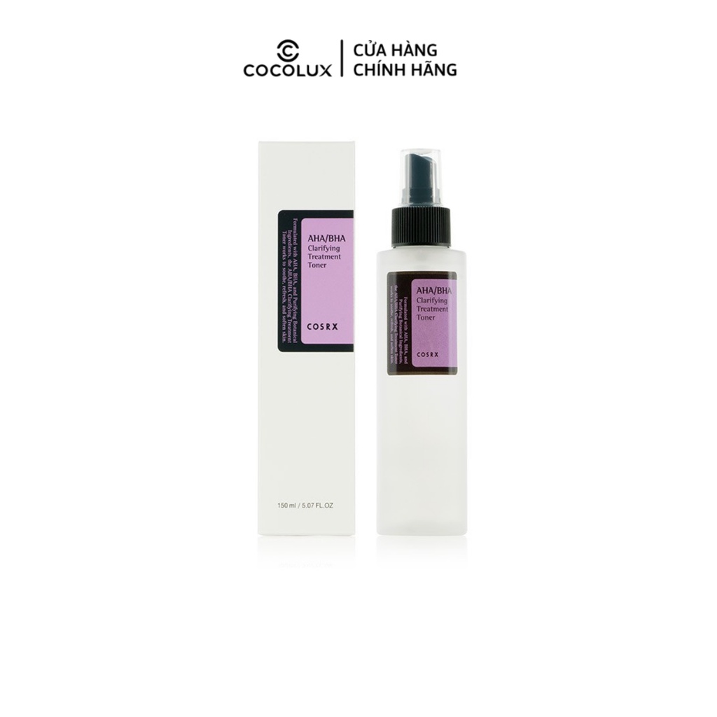 [CoCoLux] Nước hoa hồng Cosrx AHA BHA Clarifying Treatment