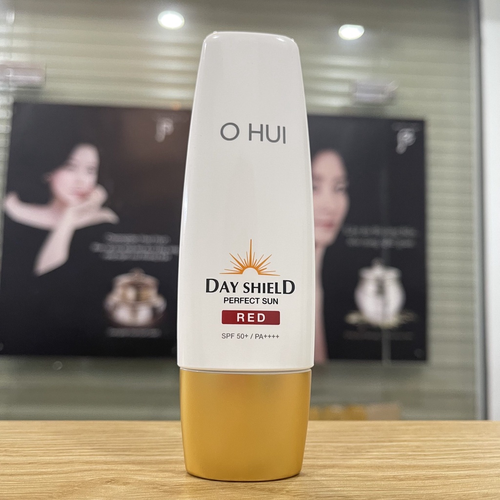 Kem chống nắng OHUI Day Shield Perfect Sun Red SPF50+ / PA++++_NỘI ĐỊA TÁCH SET