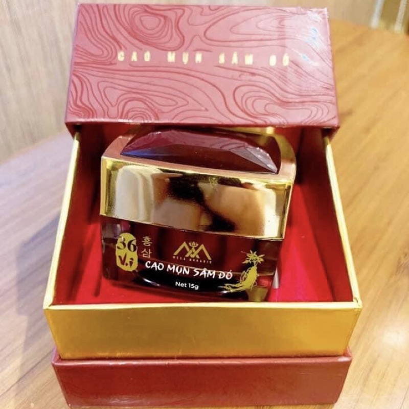CAO MỤN SÂM ĐỎ HỘP LỚN 15g