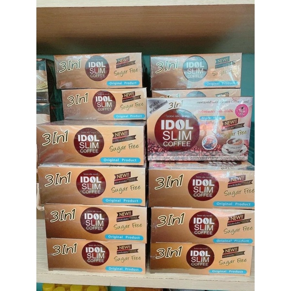 Cafe idol 3in1 thái lan hộp 10 gói