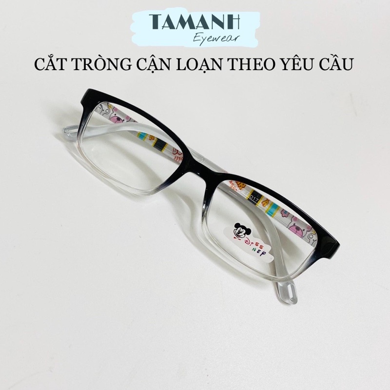 [Gọng kính cận nhựa dẻo] gọng kính trẻ em DISS NEP nhận cắt tròng cận loạn theo yêu cầu