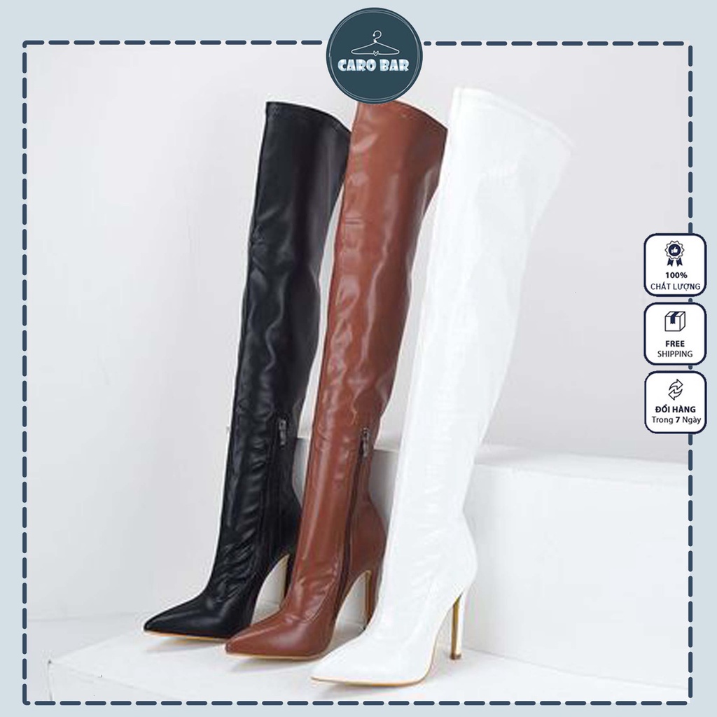 Boots đùi cao 11cm dành cho các nàng mới nhất 2021