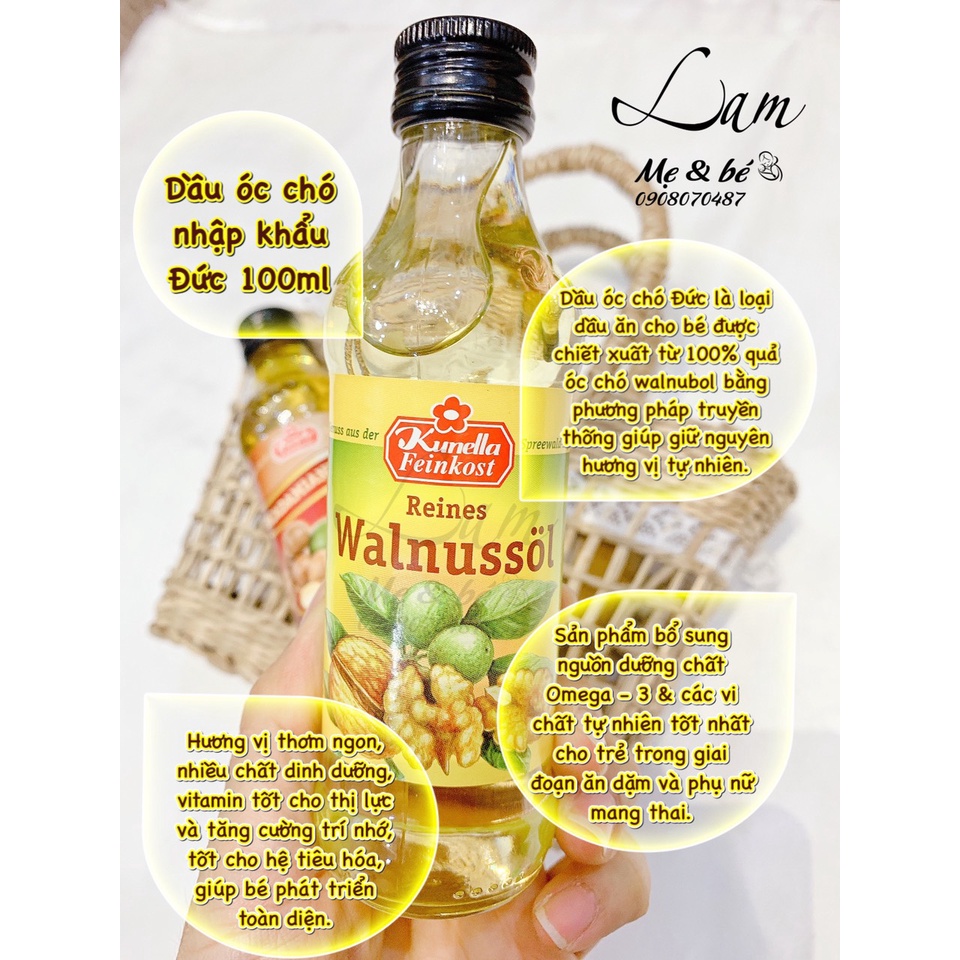 Dầu Ăn Hoa Cải /Olive/ Macca/ Mè/ Macca cho bé - ShopLam