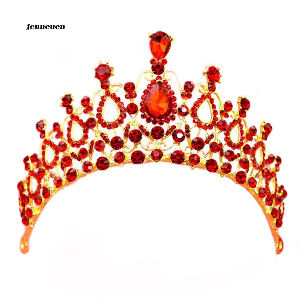 Vương miện cô dâu đính đá sang trọng tinh tế