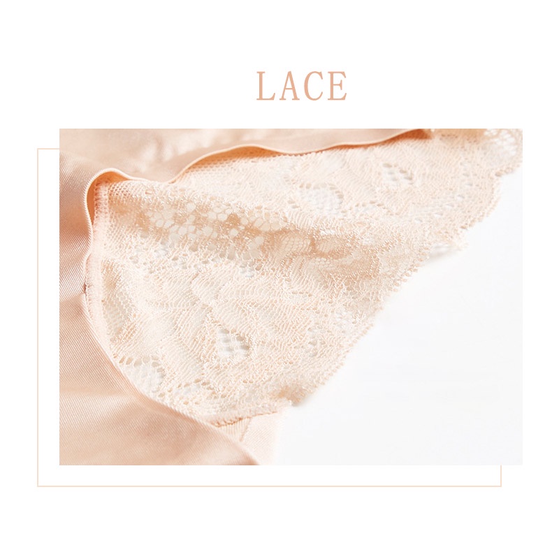 Set 3 quần lót nữ lưng vừa phối ren size m-xxl