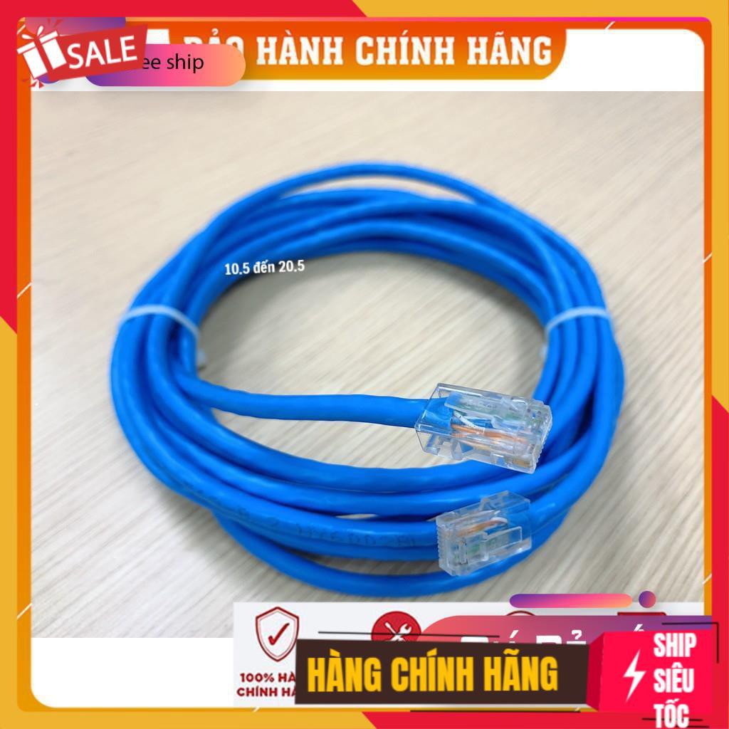 DÂY MẠNG CAT6E Bấm Sẵn 2 đầu 1m 3m 5m 10m 15m 20m 25m 30m 35m 50m - Dây Cáp mạng lan chính hãng