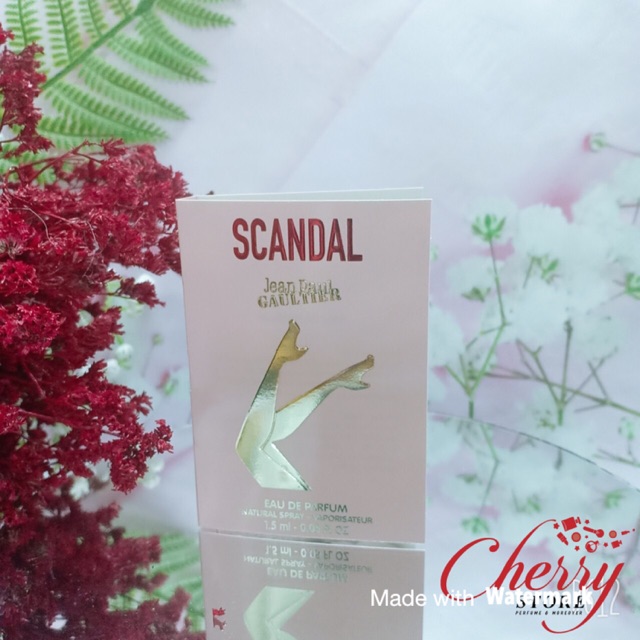 Ống Nước Hoa Mini Nữ SCANDAL JEAN PAUL 1.5ml