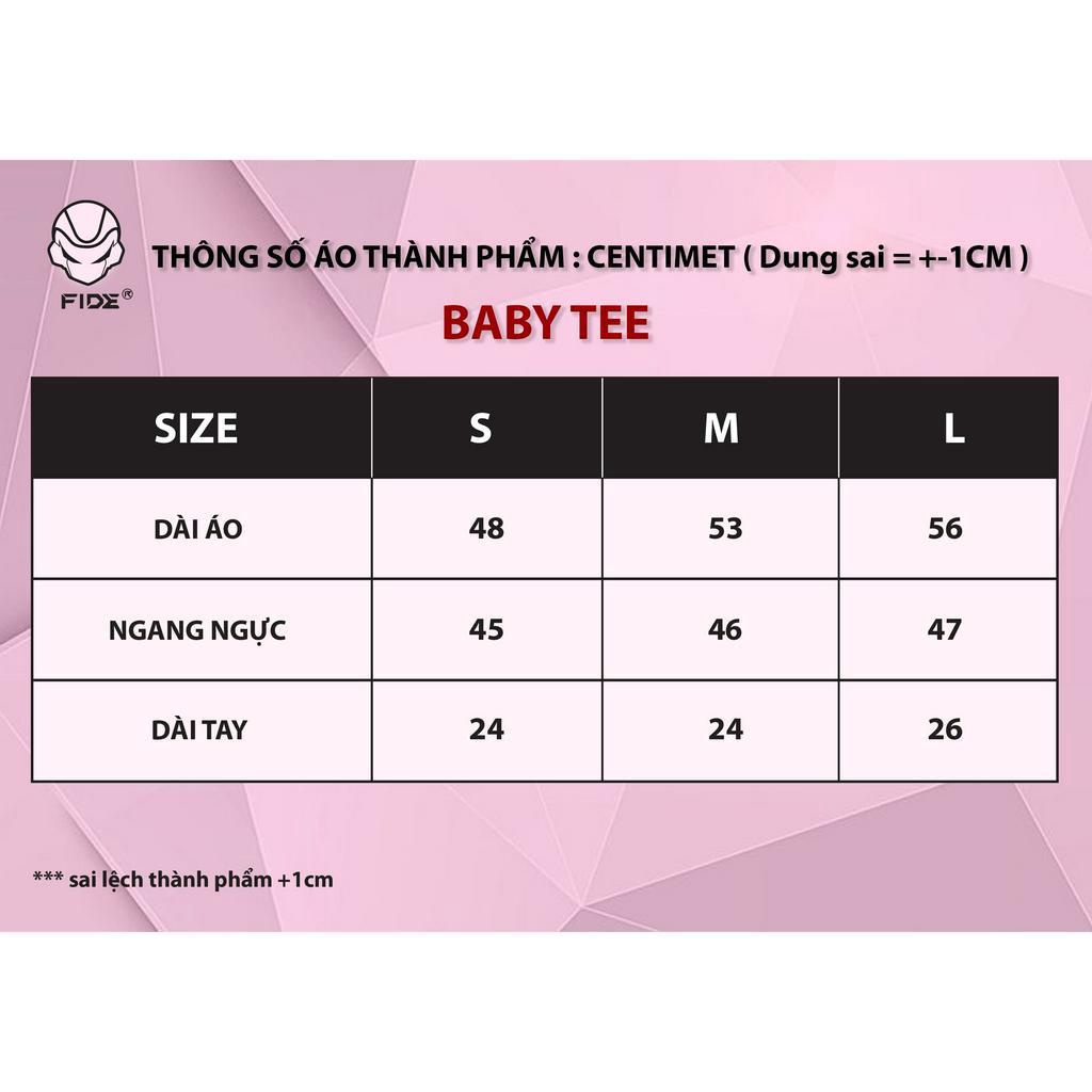 Áo thun FIDE ÁO THUN BABYTEE 24