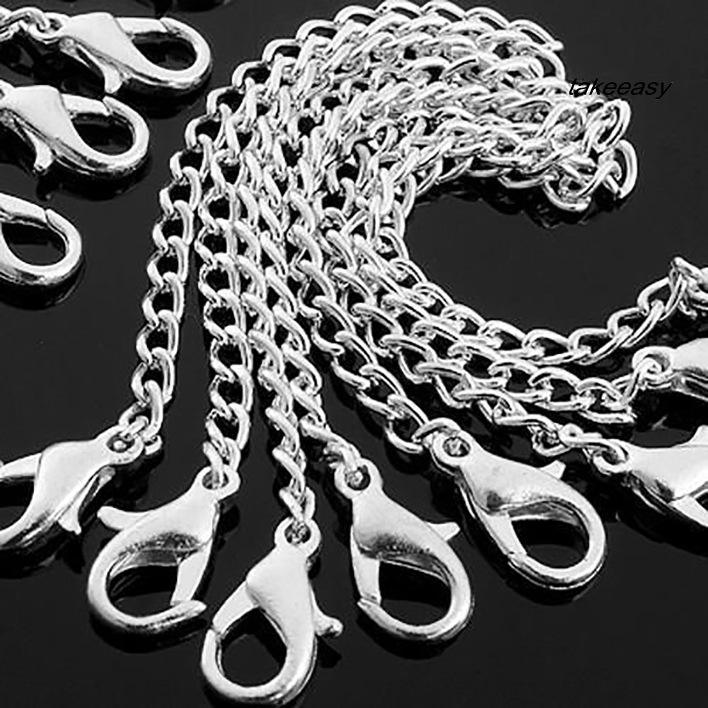 [Hàng Có Sẵn] Set 20 Dây Nối Dài Trang Sức Mạ Bạc Thời Trang