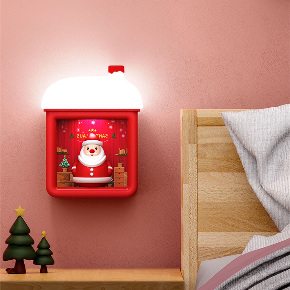 Đèn UARELIFFE phong cách ngôi nhà giáng sinh tùy chọn kiểu dáng chiếu sáng ban đêm