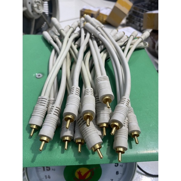 Giắc chia av 1 đầu đực ra 2 đầu cái hàng bãi Nhật