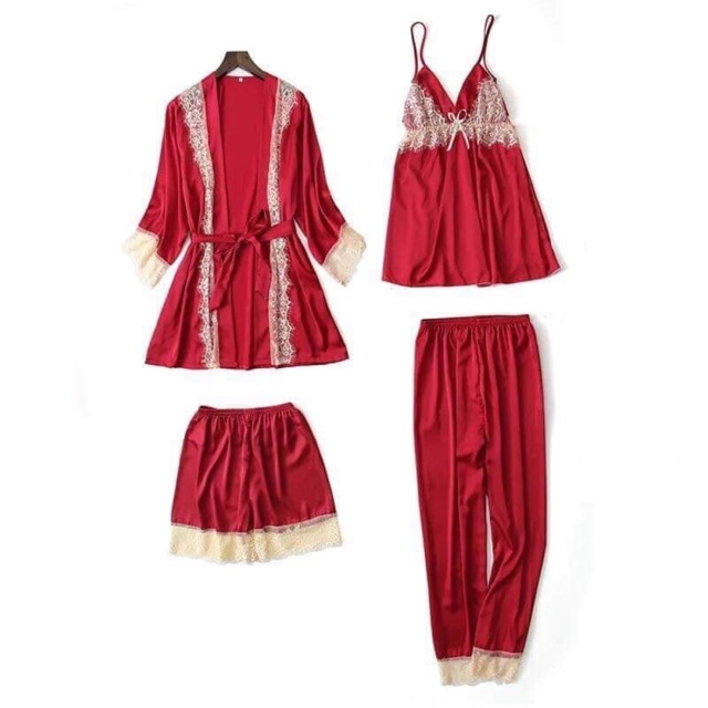 SET NGỦ 4 MÓN LỤA CAO CẤP