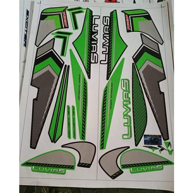 Tem rời dán xe luvias mio