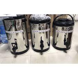 BÌNH ĐỰNG NƯỚC BẰNG INOX 2 LỚP CÓ VÒI 6L-8L-10L-12L (HÀNG LOẠI 1)