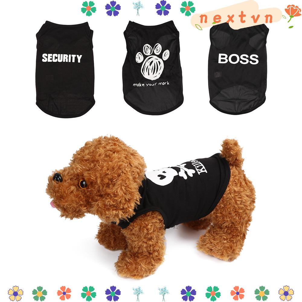 Bộ quần áo Pijama mùa hè bằng cotton cho thú cưng