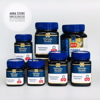 Mật ong manuka health đủ các dòng
